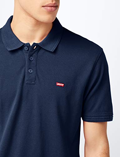 Levi's Housemark Polo, Camiseta para Hombre, Azul (104 DRESS BLUES X 3), XX-Large