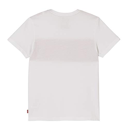 Levi's kids Nn10007 Short Sleeve tee-Shirt Camiseta, Blanco (White 01), 16 años (Talla del Fabricante: 16Y) para Niños