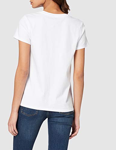 Levi's The Perfect Tee, Camiseta, Mujer, Blanco (90's Serif T2 White+ 0781), M