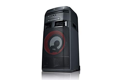 LG XBOOM OK55 - Altavoz Alta Potencia (500W, Bluetooth, USB, Funciones DJ, Karaoke), Negro
