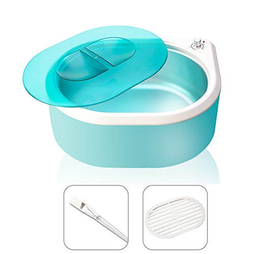 LG&S Calentador De Cera De Parafina, Baño De Fusión Rápida De Cera para Uso Doméstico, Kit De Depilación, 5000 Ml De Gran Capacidad,Azul