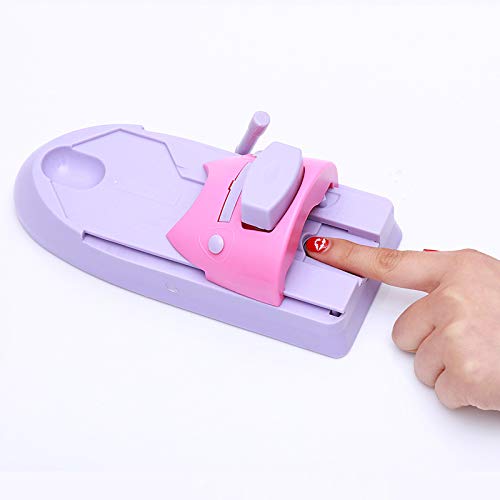 LHKJ Kit de Máquina de impresión de uñas DIY con 6 Placas de patrón
