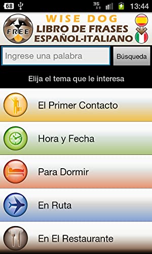 Libro de frases italiano Free