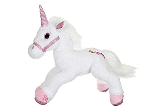 Lica Bella G85711 Rainbow Dreams Unicorn - Peluche de Unicornio (45 cm)