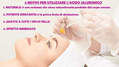 Lica Srl Tónico facial con ácido hialurónico hidratante y energizante