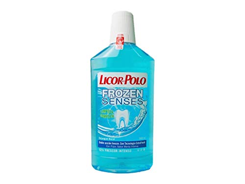 Licor del Polo Enjuague bucal Frozen Senses - 6 x 500 ml, Total: 3000 ml