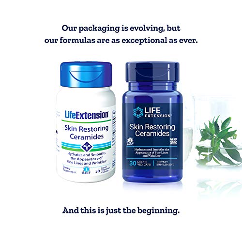Life Extension Skin Restoring Ceramides 30 vcaps