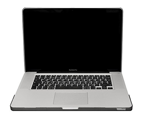 Lilware Smooth Touch Ultra Slim - Carcasa rígida de plástico para MacBook Pro de 2ª generación A1286 de 15,4", Semitransparente 15-Inch MacBook Pro 2nd Gen Gris Semitransparente.