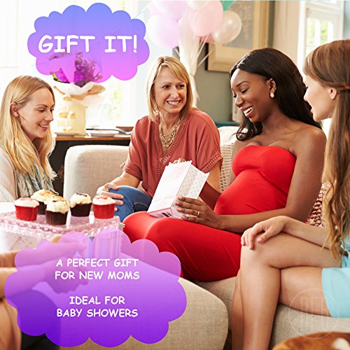 Lima de cristal para uñas, lima suave para bebés y niños - Bona Fide Beauty Premium Czech Glass