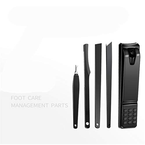 Lima De Uñas Y Elevador De Uñas Para Hombres Mujeres Uñas Encarnadas O Gruesas,Juego De Cortaúñas Piece Cortaúñas Para Uñas De Uñas Kit De Pedicura Para Cortauñas Análisis De Cara Y Uña Por Uña