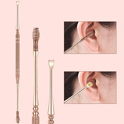 Limpia Oidos Cera, Limpieza Cerumen Oído, Impiador De Oídos, Removedor de Cera de Oído, Ear Wax Remover, Kit de limpieza para oídos, Para Bebés, Jóvenes y Adolescentes Adultos 11PC