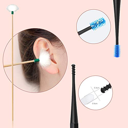 Limpia Oidos Cera, Limpieza Cerumen Oído, Impiador De Oídos, Removedor de Cera de Oído, Ear Wax Remover, Kit de limpieza para oídos, Para Bebés, Jóvenes y Adolescentes Adultos 11PC
