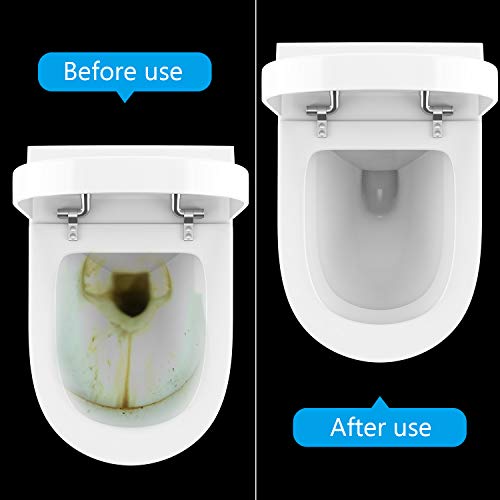 Limpiador Automático de Inodoros Tabletas Detergente para Inodoros Tabletas Efervescentes Removedor de Limpieza Profunda para Baño (10)