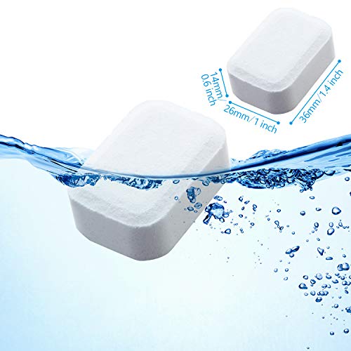 Limpiador Automático de Inodoros Tabletas Detergente para Inodoros Tabletas Efervescentes Removedor de Limpieza Profunda para Baño (10)