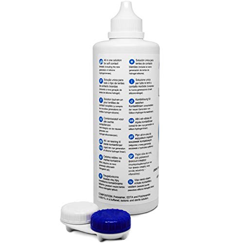 Liquido lentillas Avizor-350 ml- Solución única para lentillas blandas (Pack 1 bote x 350 ml)