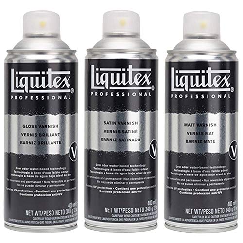 Liquitex Professional - Barniz en spray de 400 ml, transparente