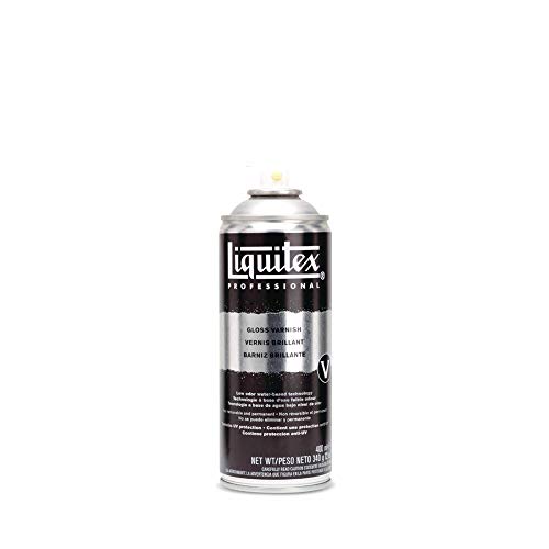 Liquitex Professional - Barniz satinado en spray, 400ml