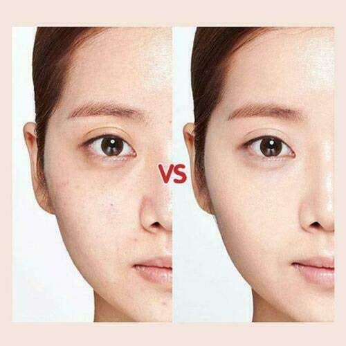 Little Gold Tube Foundation Corrector, Full Coverage Foundation Crema de maquillaje resistente al agua de larga duración, para tatuajes, acné, manchas y Circulos oscuros. (Natural)