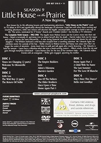 Little House On The Prairie: Season 9 [Edizione: Regno Unito] [Reino Unido] [DVD]