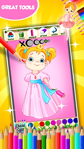 Little Princess Coloring Book