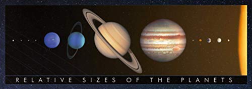 Little Wigwam The Solar System - Póster educativo (60 x 42 cm)