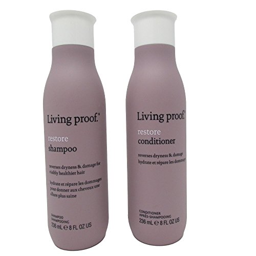 Living Proof Restore Shampoo 8 oz. and Restore Conditioner 8 oz. Duo. by Living Proof