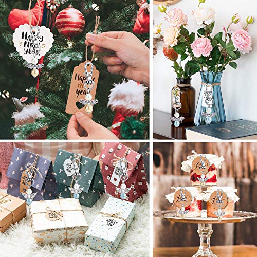 Llavero ángel de la guarda,ángel de la Guarda de Perlas,Colgante de ángel de la Guarda,ángel de la Guarda para Bodas cumpleaños (H)