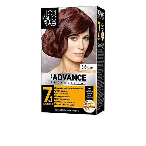 Llongueras Tintura De Cabello Color Advance #5,6-Caoba - 1 unidad