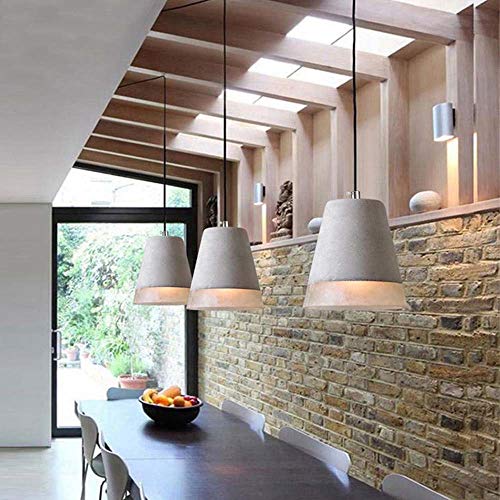 Loft Industrial Vintage Vintage Cement Light Coffee Bar Table Personalidad creativa Restaurante cálido Decoración perfumada Luces Te mereces tener