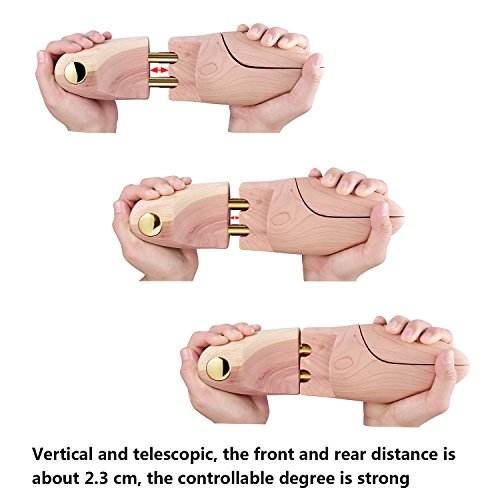 logei® 1 par hormas Zapatos de Zapatos de Cedro Camilla Siguiente Hombres Gr. 37-38