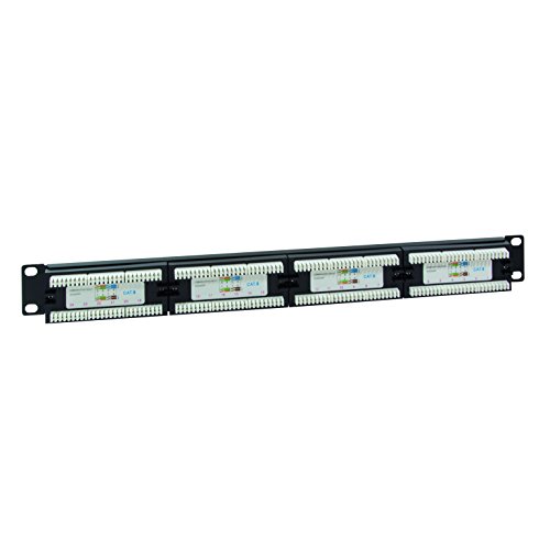 LogiLink M-Cab Patch Panel Cat 6, 24 Port - Bahía de Entrada (24 Port, RJ45 Cat 6 (Female), ROHS)