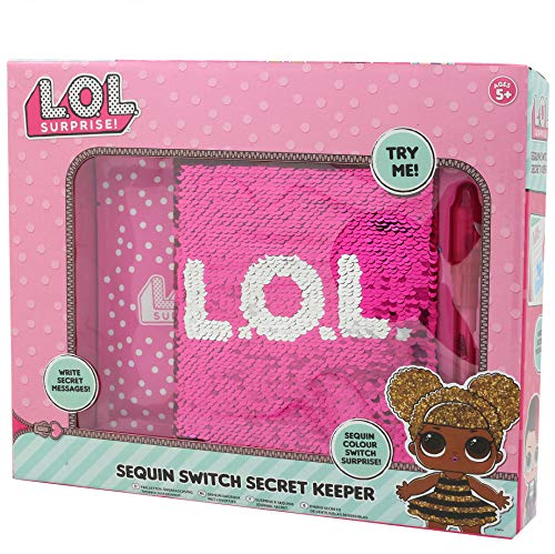 L.O.L. Surprise! Diario Secreto para Niña Libreta d 1 LR44, color rosa