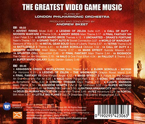 London Philharmonic Orchestra  - The Greatest Video Game Music 1 & 2 (2 CD) -No -London Philharmonic Orchestra  -No
