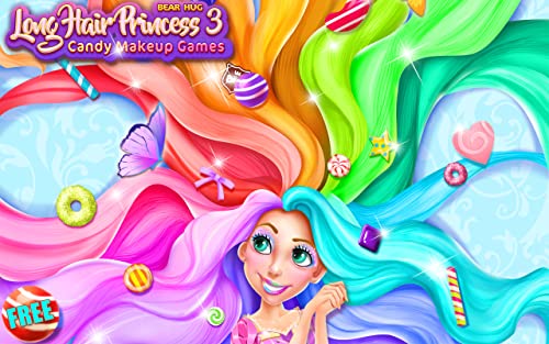 Long Hair Princess Candy Salon