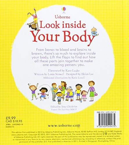LOOK INSIDE YOUR BODY (Look Inside Board Books)