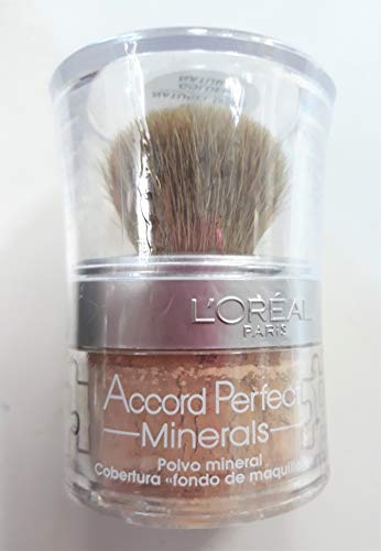 Loreal Accord Perfect Minerals Polvo Mineral Sin Perfume No Comedogenico D3 Golden Natural 10 g