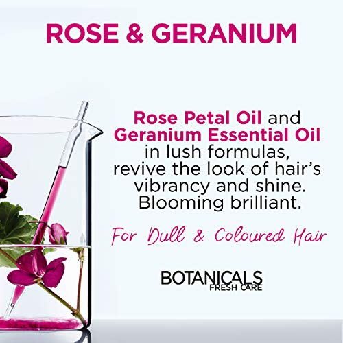 L'Oreal Botanicals Rose & Geranium - Mascarilla para el cabello vegano, 200 ml (embalaje puede variar)