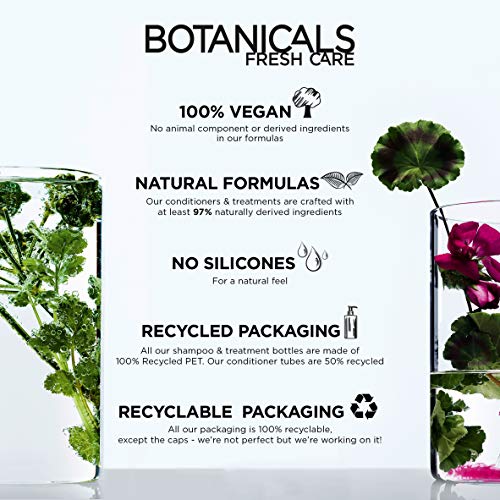 L'Oreal Botanicals Rose & Geranium - Mascarilla para el cabello vegano, 200 ml (embalaje puede variar)