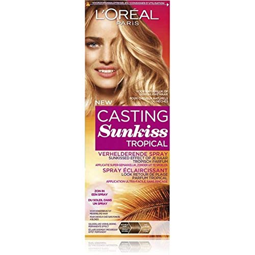 L'oréal Casting Sunkiss Tropical - Espray aclarador progresivo para cabello natural o mechas