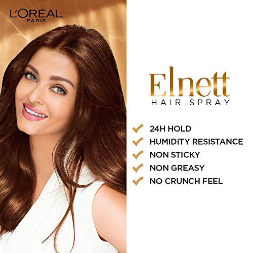 L'Oreal Elnett Laca para el cabello de fuerza normal, 400 ml