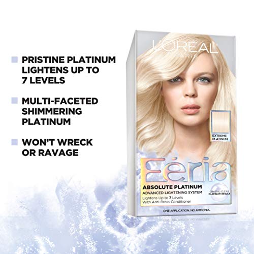 L'Oreal Feria Absolute Platinums Hair Color, Extreme Platinum