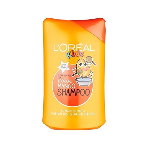 L'Oréal Kids Tropical Mango Champú - 2 Recipientes de 250 ml - Total: 500 ml