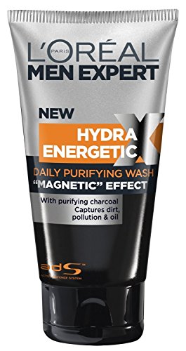 L'Oreal Men Expert Hydra Energetic París Xtreme Gel Limpiador 150ml Carbón magnética