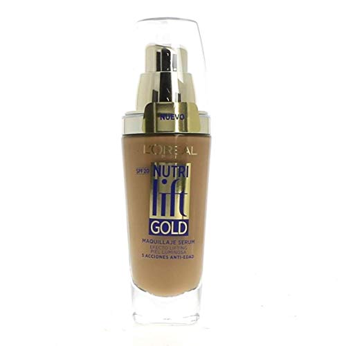 L'Oreal Nutrilift Gold: base de maquillaje fluida, 370 ml, color capuchino