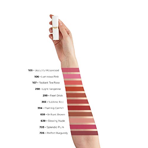 L'Oreal Paris Age Perfect 705 Splendid Plum Pintalabios Brillante Rosa con Serum