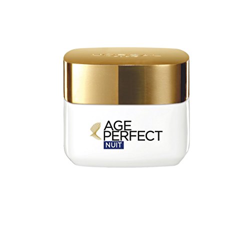 L'Oréal Paris - Age Perfect - Soin Nuit Ré-Hydratant - Anti-Relâchement & Anti-Tâches - Peaux Matures - 50 mL