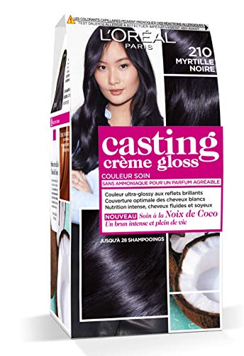 L’Oréal Paris Casting Crème Gloss 210 Double Espresso - coloración del cabello (Negro, Double Espresso, Radiante)