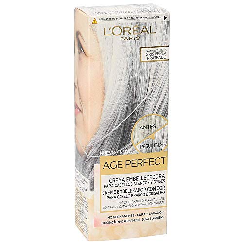 L'Oréal Paris Casting Crème Gloss Age Perfect Crema Embellecedora con Color, Tono Gris Perla - 116 gr