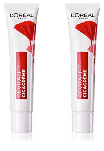 L’Oréal Paris Cicacrem - Cuidado antiedad reparador diario, 40 ml, 2 unidades