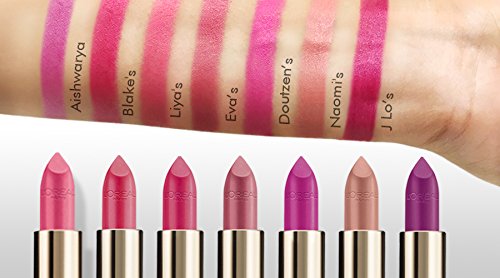 L'Oréal Paris Collection Exclusive Pink Blake Barras de labios, Tono: 24